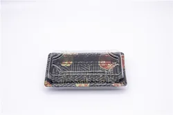 China manufacturers wholesale restaurant take out pizza  tray with transparent lid