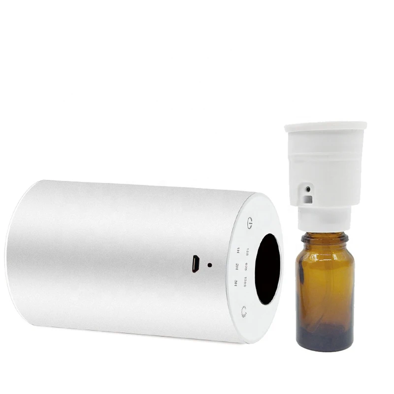 2022 Battery Powred Waterless Essential Oil Nebulizer Car USB Charging Aroma Diffuser