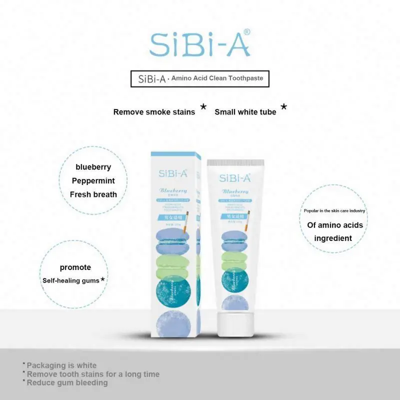 Whitening Herbal Toothpaste Made in China 180g Private Label Brand Name Best Organic