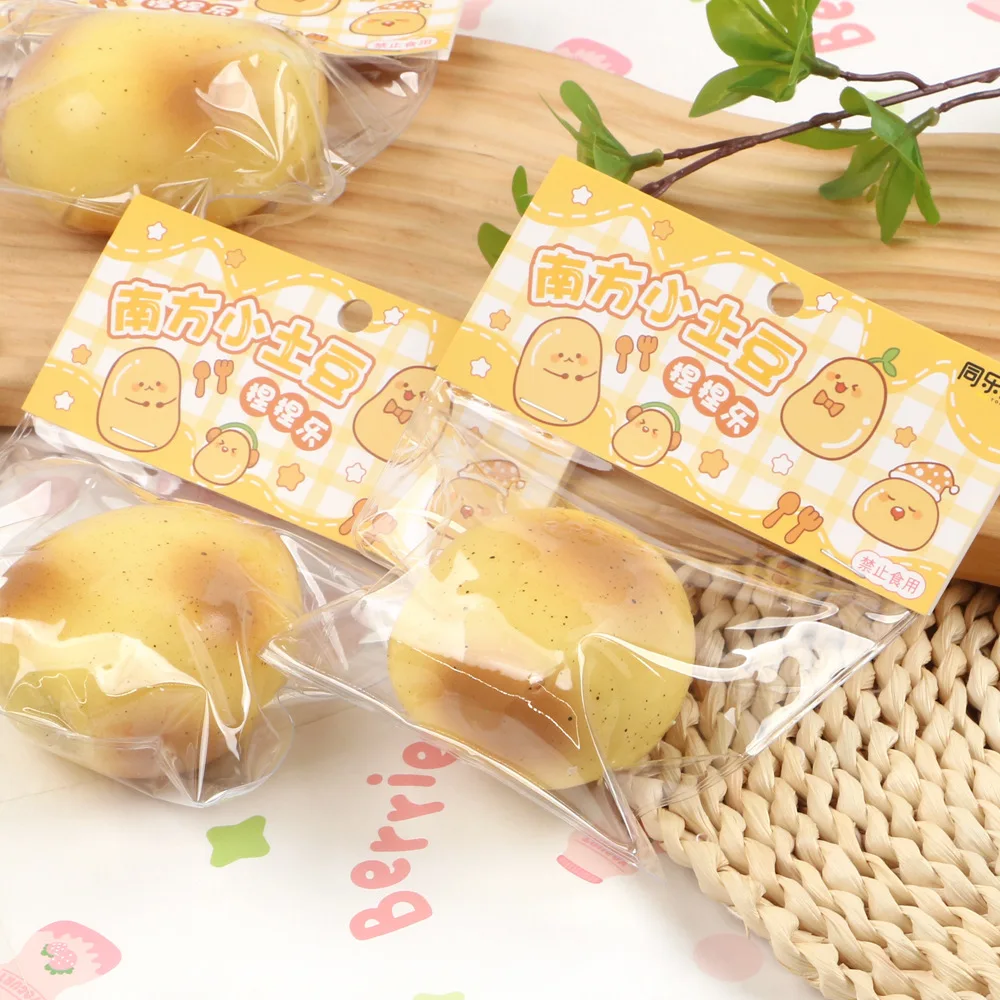 Hot Selling Stress Relief Squeeze Potato Squeeze Toys Antistress Kid Gift Stress Relief Toys Squeeze Toys Kawaii