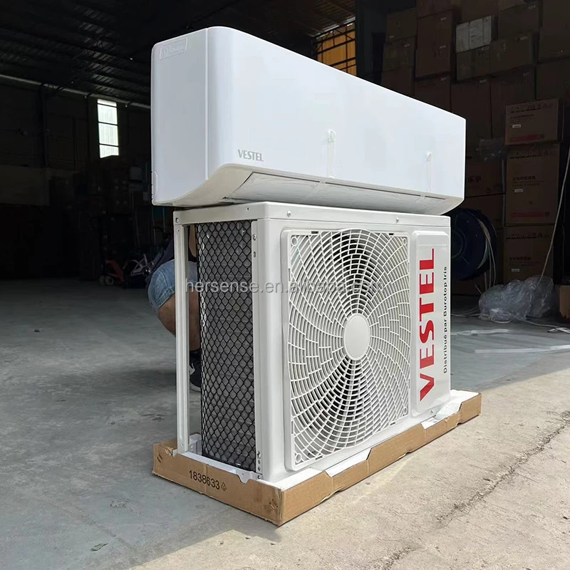 12000BTU  Vestel R32 Cooling and Heating Split Tpye Wall Mounted Gas Hisense Factory Buy Air Conditioner Home Air Conditioner