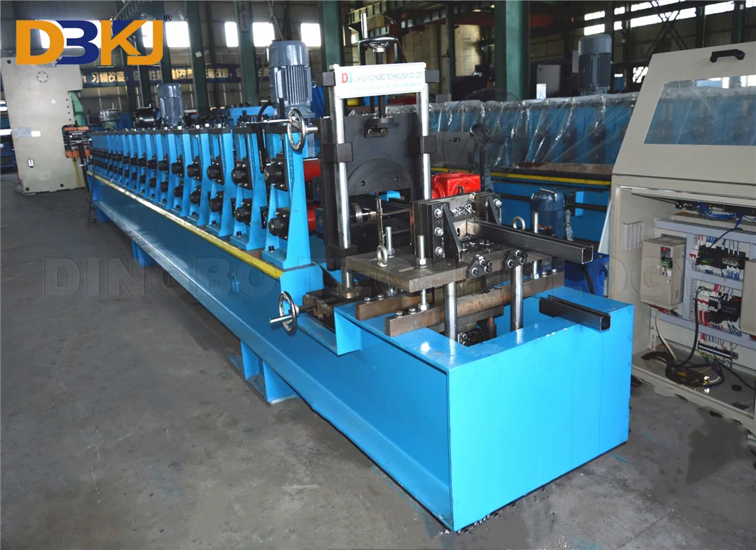 U Shape Unistrut Channel Purlin Roll Forming Machine Solar Panel Frame Manufacturing machine Strut Roll forming Line