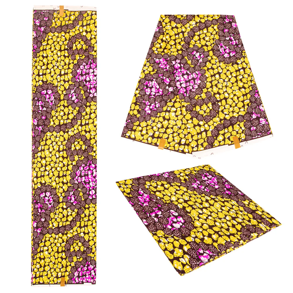 Dansico African Wax Print Fabric Holland 100% Cotton Dutch Wax Fabric batik
