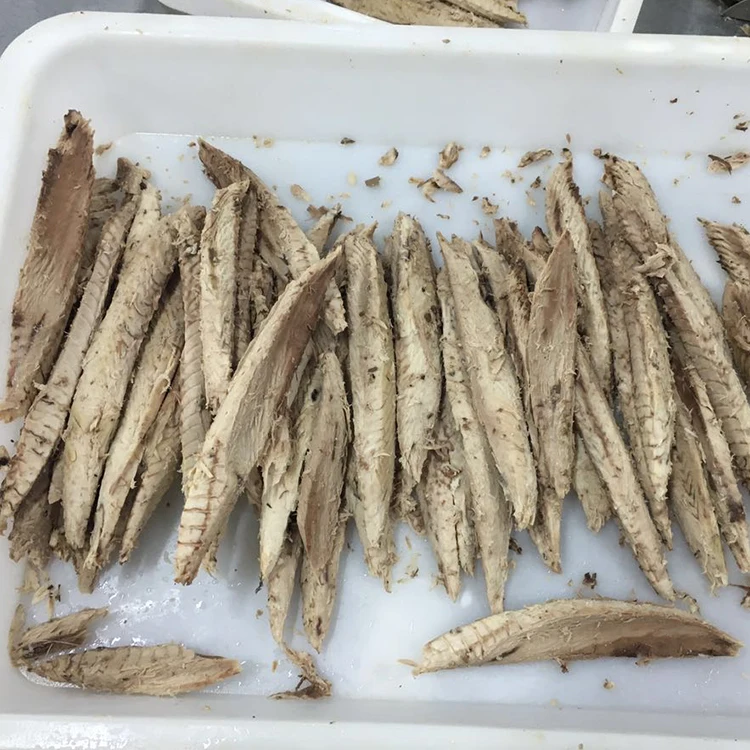 Vacuum packed double clean cheap frozen precooked bonito tuna loin