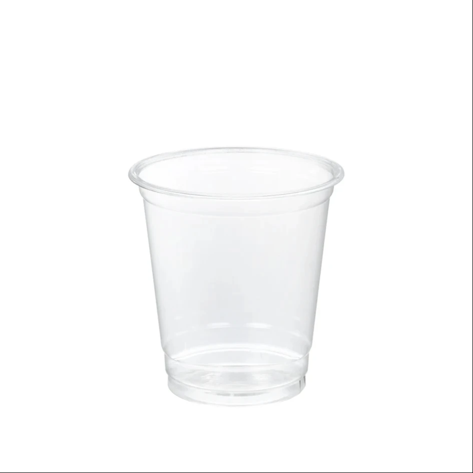 Hot Selling Daily Use Transparent Disposable Plastic PET Cups  8 Oz For Cold Drinks