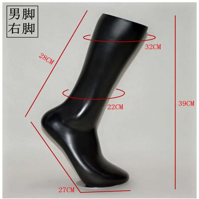 Wholesale PVC Plastic Football Sock display foot mannequin man woman foot lifelike mannequins for sale