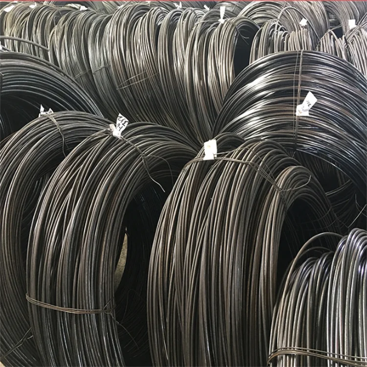 SAE1008/Q195 MS low carbon steel wire rod, nail making wire, 5.5mm 6.5mm 8mm wire price