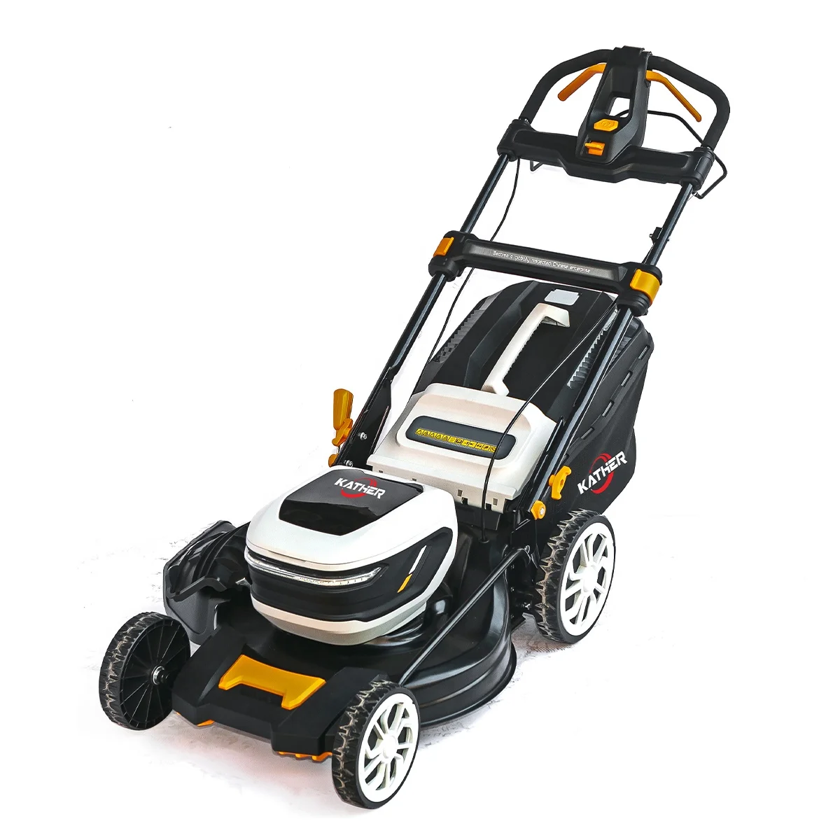 New Arrivals 20inch Garden Use Grass Cutting Machine Electric Cordless Self Propelled Battery Powered Lawn Mower With Grass Box