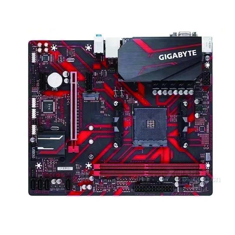 Оптовая продажа низкая цена новый Подержанный Восстановленный AMD Gigabyte B450M материнская плата для настольного компьютера 128 ГБ