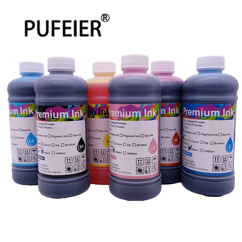 500ML Bottle Printing Refill Dye Sublimation Ink Compatible For Epson Inkjet Printer Bulk Heat Press Ink Sublimation