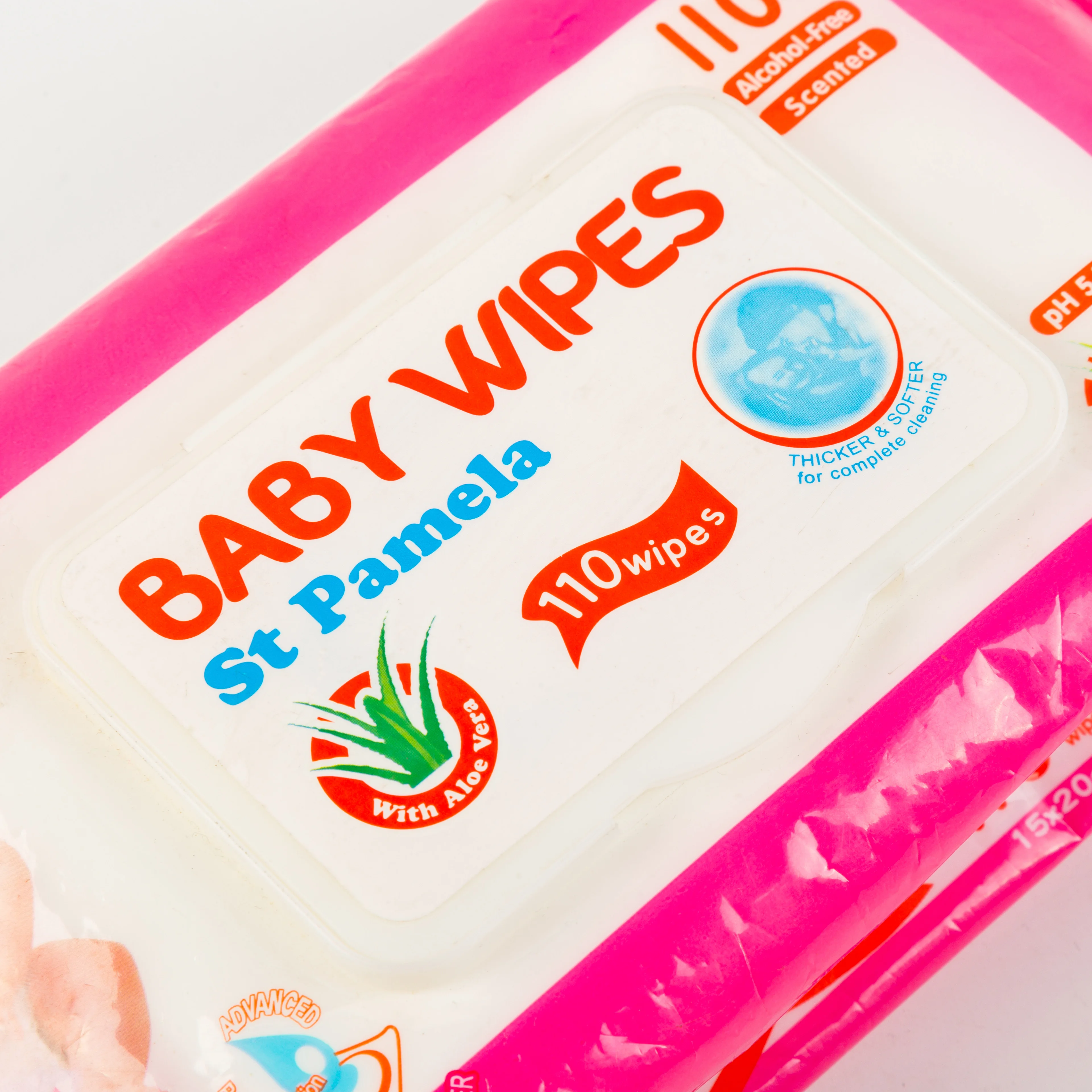 Spunlace Nonwoven Fabric 110 Pcs Wholesale Wipes Good Quality Organic Dry Baby Wipes Softcare Wipes for Baby Customized