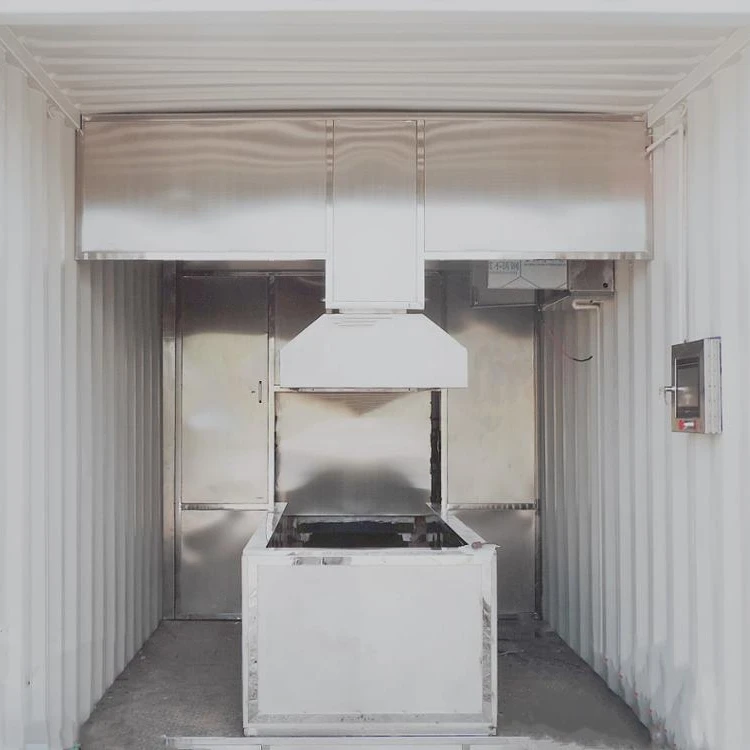 CE-предложение, машина для кремации, оборудование для человеческой кремационной горелки, печь на колесах 2020