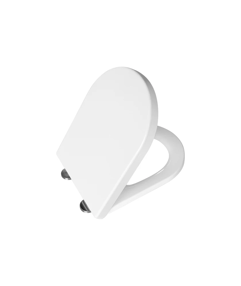 Easy released stainless steel toilet seat