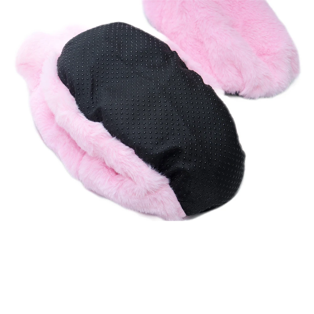 Factory Microwave Heat Lavender Spa Booties Microwavable Heated Slippers Shoes Foot Warmer for Rehabilitation Therapy