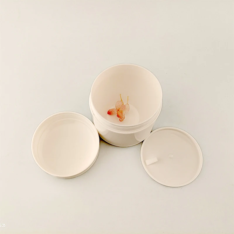 30% PCR Customized Plastic Jar 250ml  8oz Cream Pot for Repair Hair Mask Color Shield Mask Purifying Face Mask