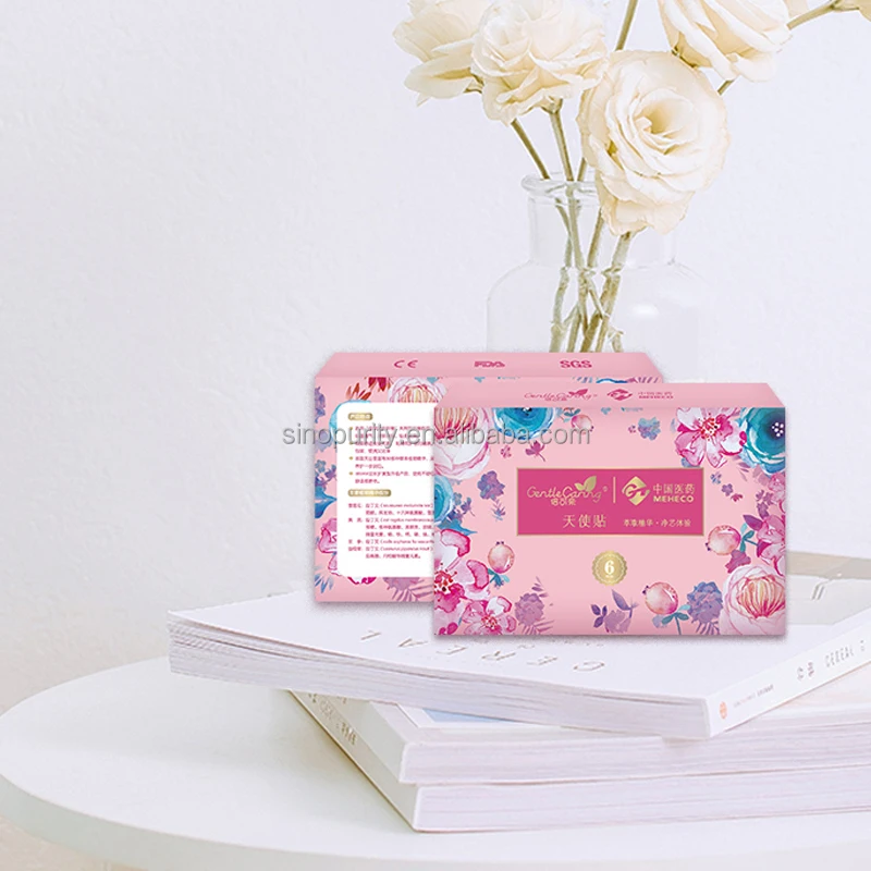 Chinese herbal pad bamboo panty liner for women daily use