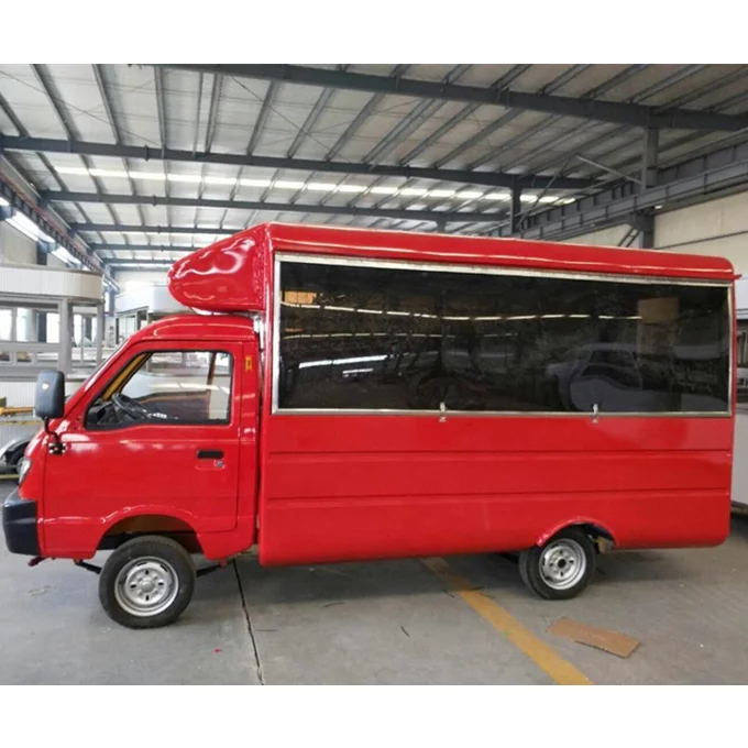 Super performance halal food truck/pizza food truck with low investment