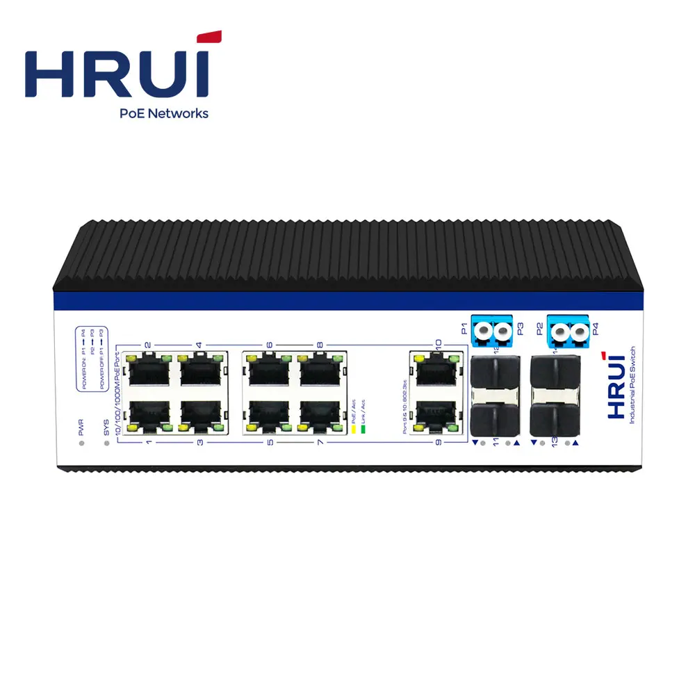 НОВЫЙ 2 5G SFP полный гигабитный управляемый промышленный BT 90W отключение POE Ethernet