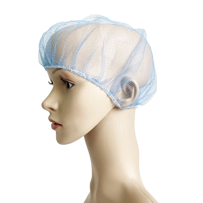 Disposable Black 19inch 24inch Nylon Hairnet Hair Nets For Wigs Invisible