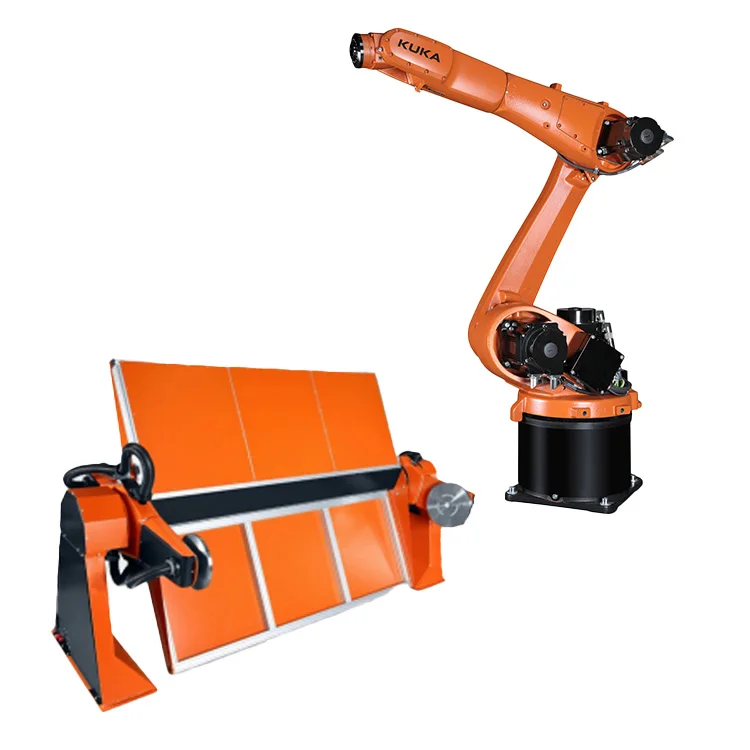 KUKA KR 360 R2830 Robotic System Efficient ARC MIG Welding Equipment with KP3-H2H Automatic Positioner