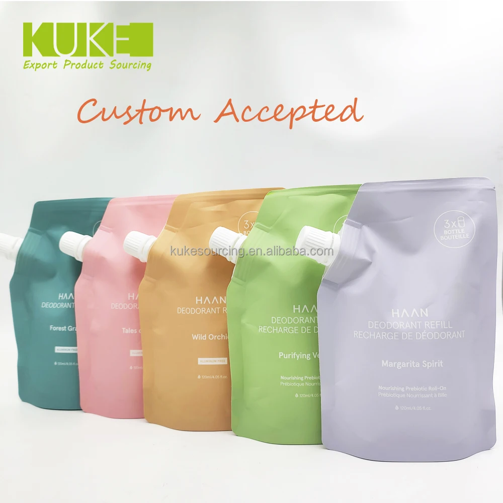 Tomato sauce packaging food grade plastic drink packaging bag spout pouch hot sale ketchup packaging