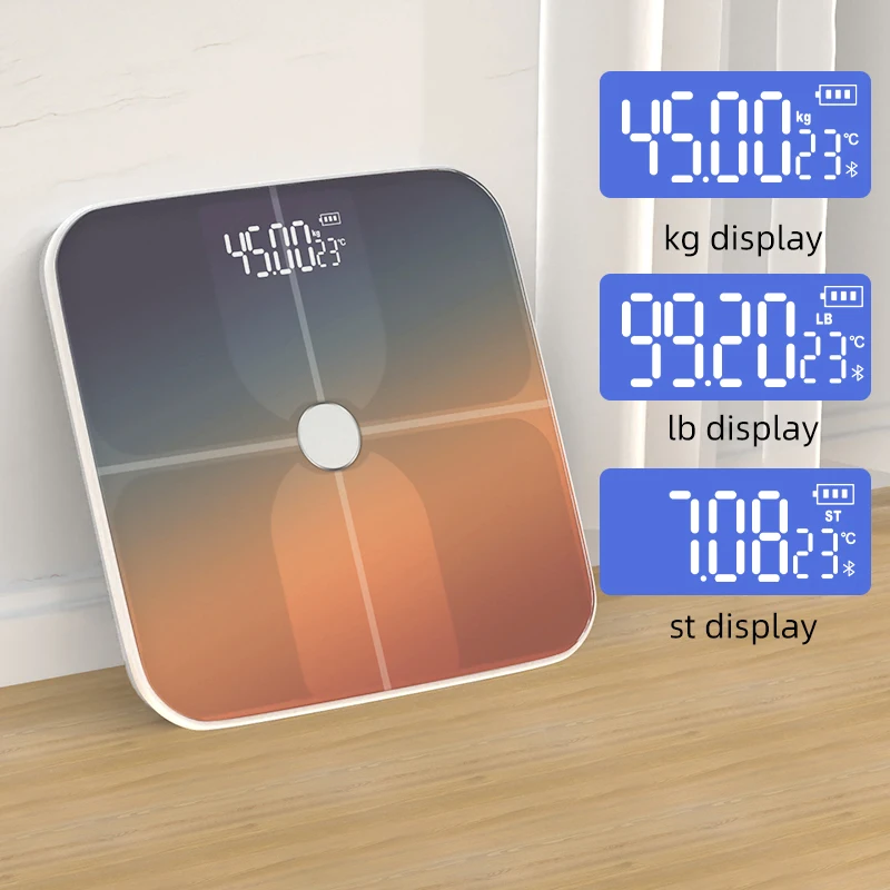 High accuracy  ITO household personal bmi body weight scale bluetooth body fat scale smart digital bathroom scale
