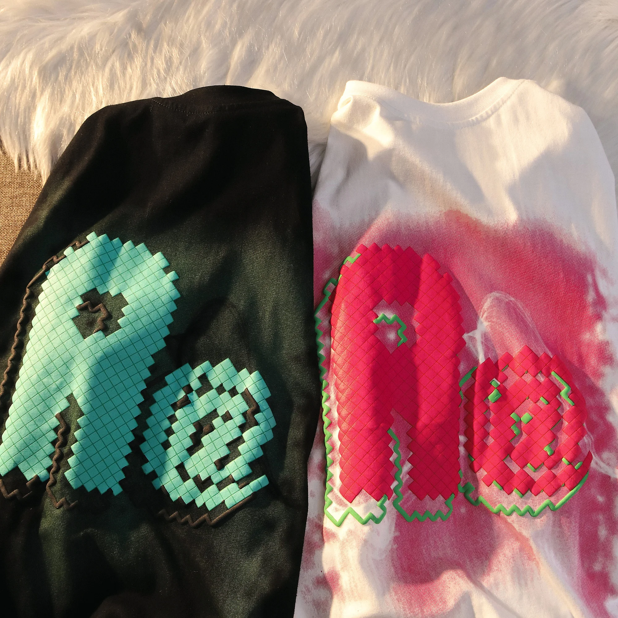 T-Shirt Dress White Puff Logo Puff Print T Shirt Manufacturer Free Sample Puff T Shirt