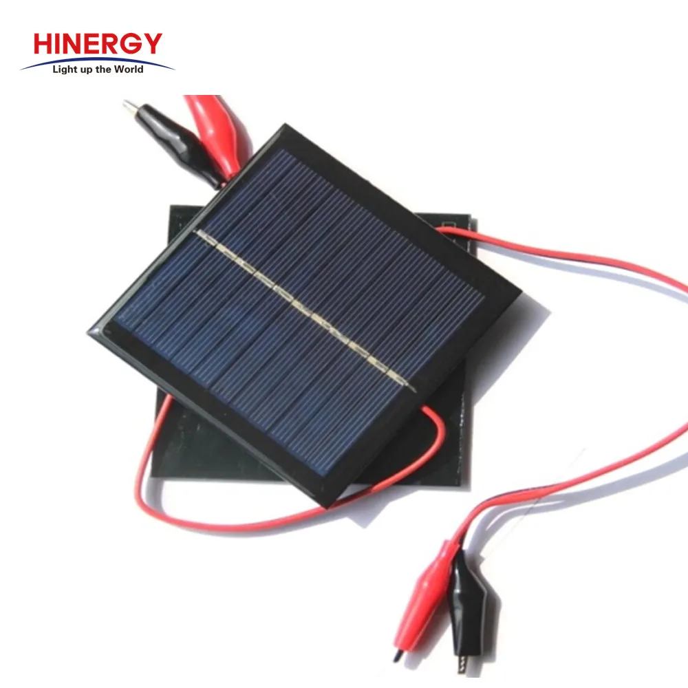 Hinergy зажим крокодил 5V 5 V 6V 9V 12V Индивидуальный Мини комплект солнечных панелей для