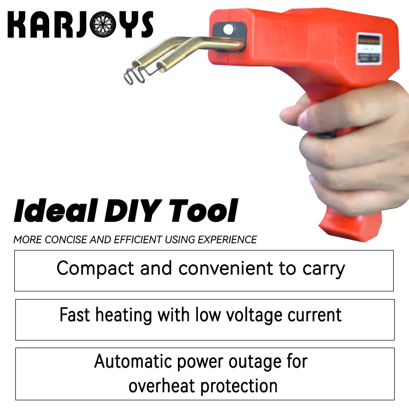 Amazon hot selling plastic welding machine car bumper repair kit with 400 staples widely used in car maintenance