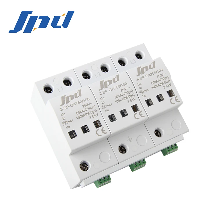 Jinli Type 2 AC Power surge protector device 3poles spd 750V