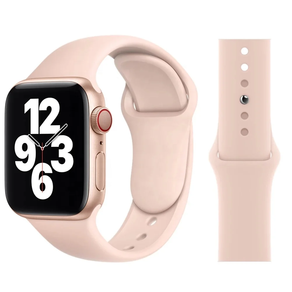  Ремешок для Apple Watch band 44 мм 40 браслет iwatch series 6 Se 5 4 3 2 1 42 38 аксессуары