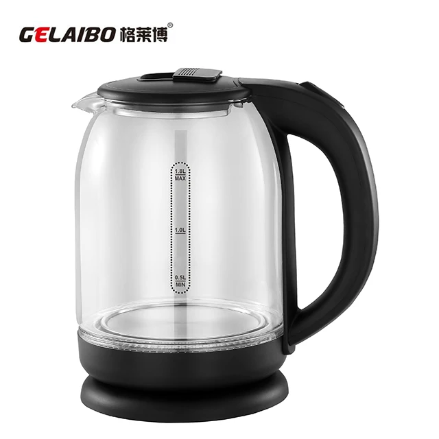 Best Selling 220V 1.8L Glass Housing  Superior Electric Kettle