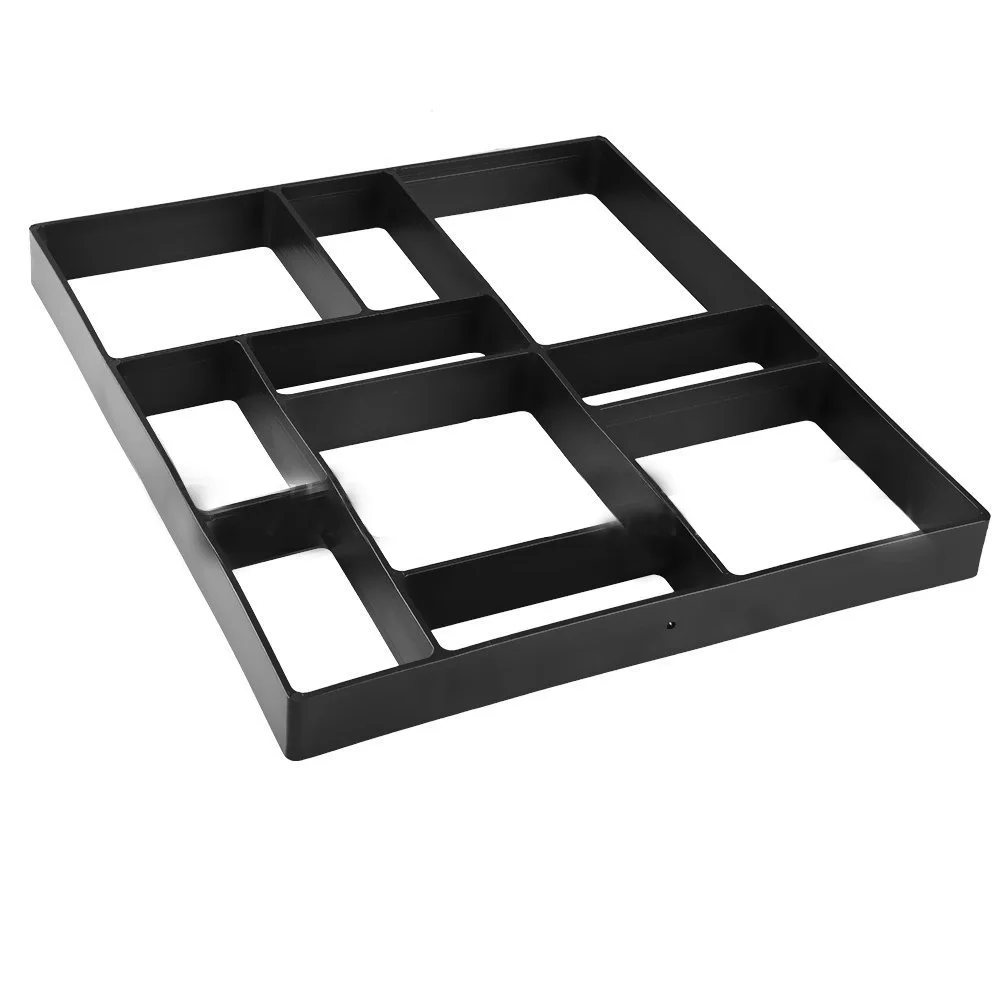 DIY garden cement mold paving antique plastic prototype floor European square concrete floor brick mold decoration