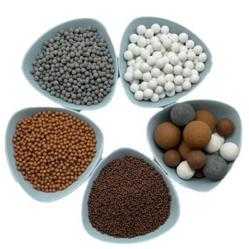 1-20mm Alkaline ceramic ball for water treatment mineral negative potential balls negative ion sphere