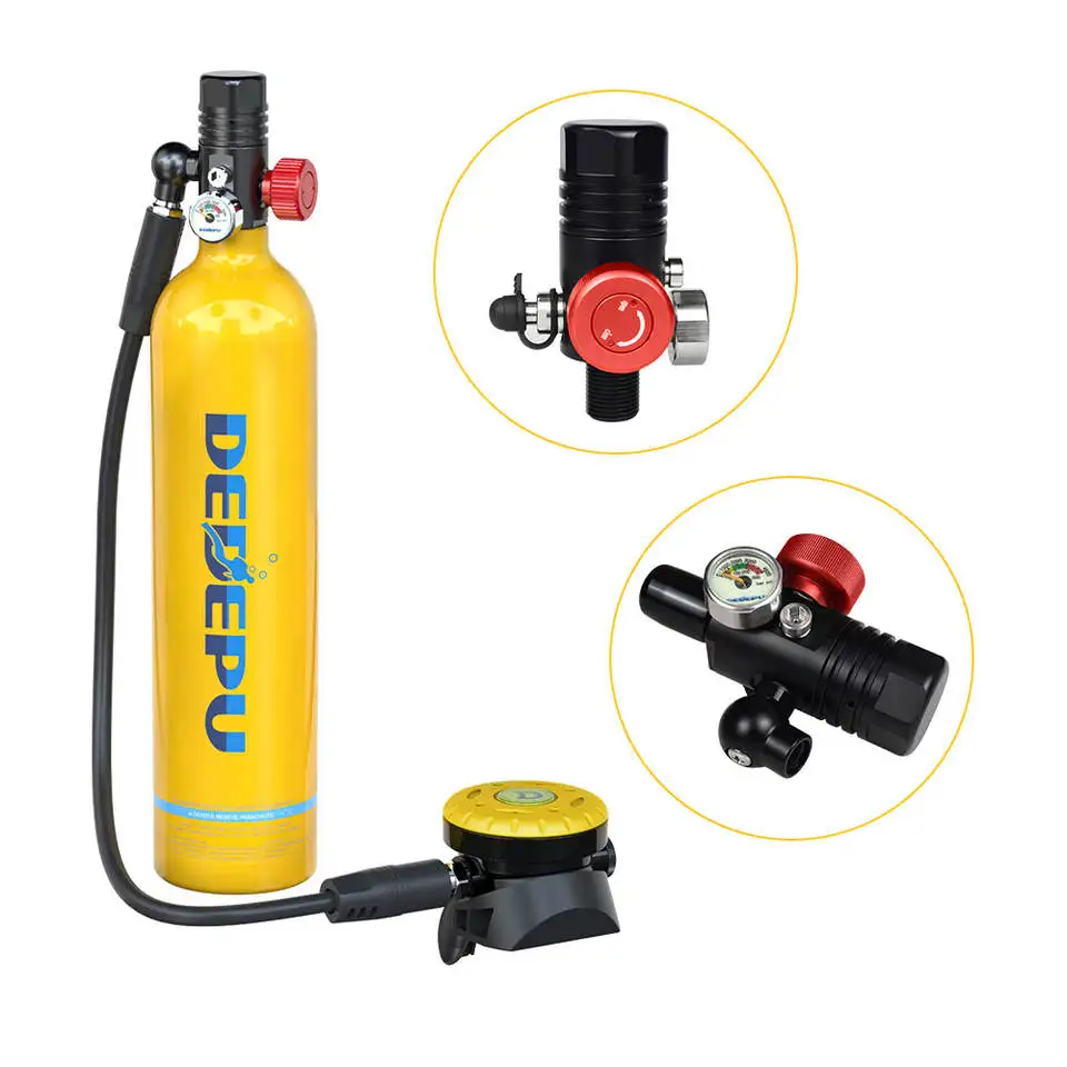 DEDEPU Underwater Respirator Diving Air Bottle Portable Diving Equipment Air Cylinder More Safer FOR Diver