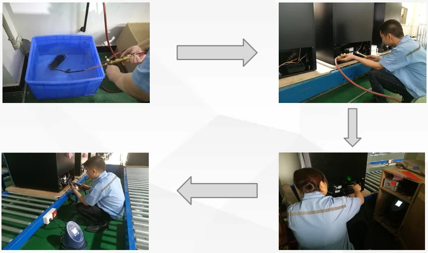 
Upright Beverage Cooler Stainless Steel Beverage Refrigerator Transparent Door Refrigerator 