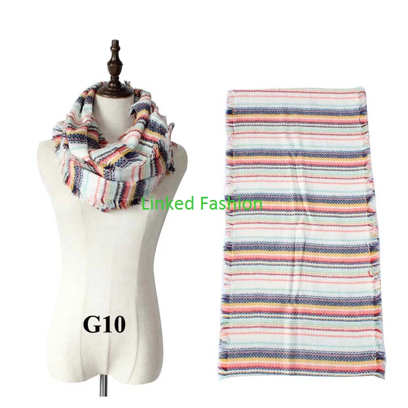 2019 женщин бесконечность шарф шаблон печати женщин loop Мода Бесконечность теплые зимние buffalo одеяло плед шарф