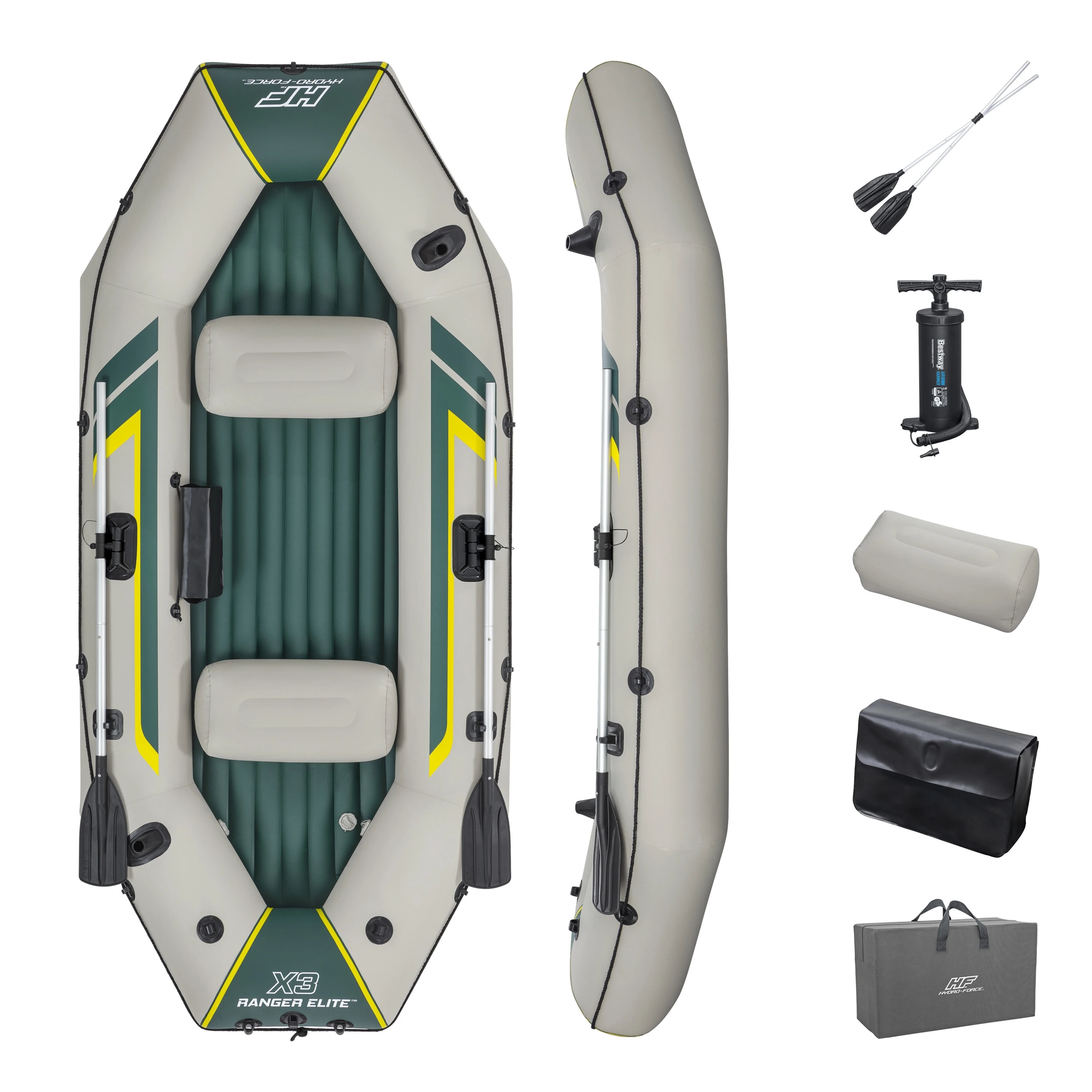 Bestway 65160 Ranger X3 Raft Set 2.95m x 1.30m x46cm