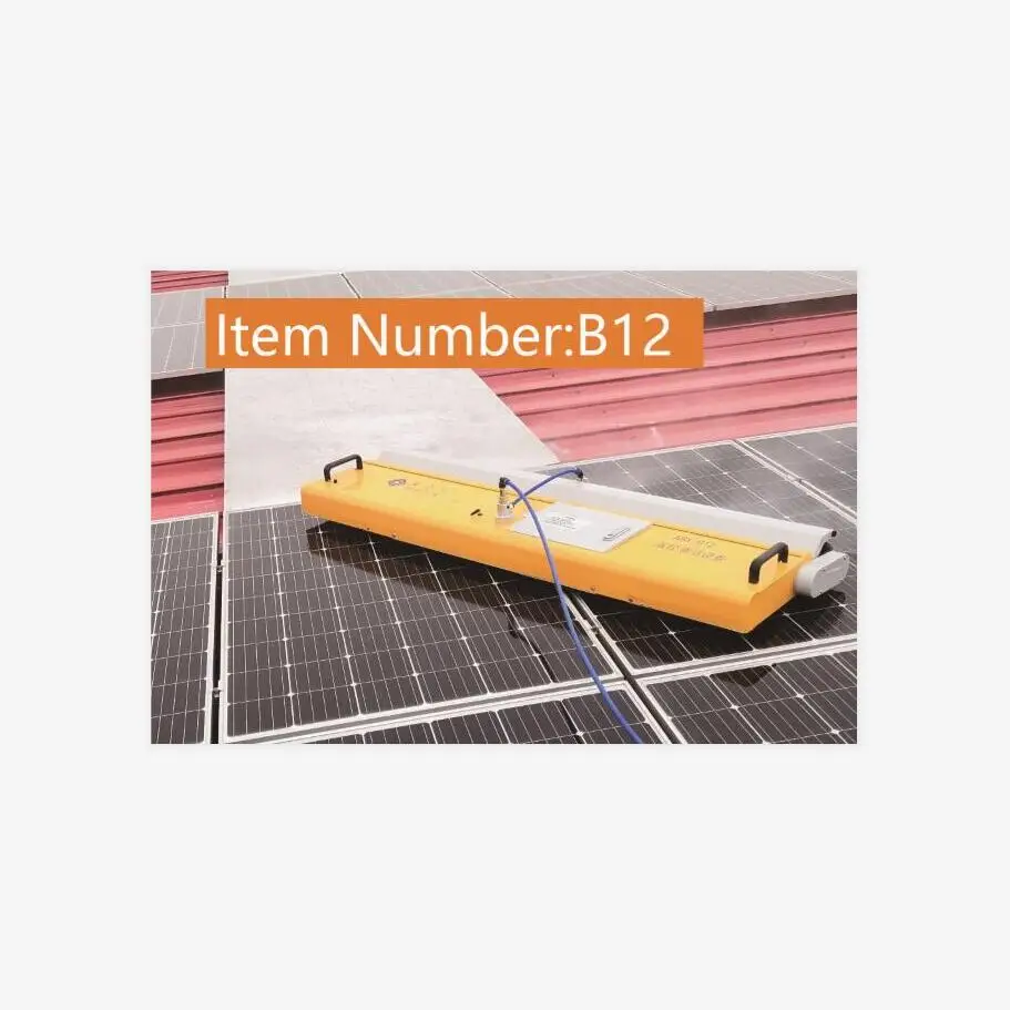 K.J11 Soeasy Professional Cleaning Solar Panel Robot Automatic B12 Cleaning Robot Solar Cell Easily