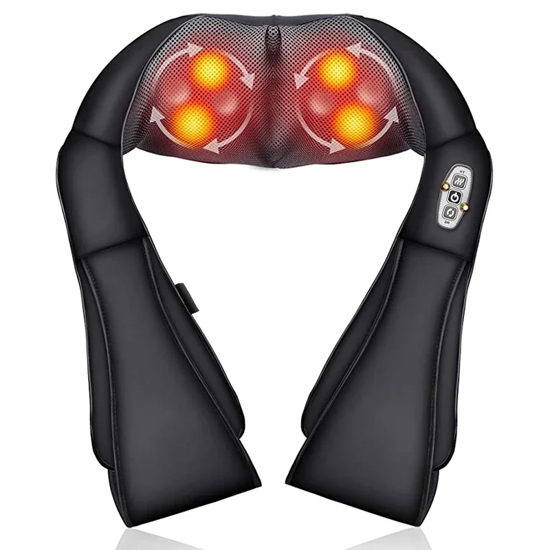 Electric Roller Back Shiatsu Health Care Kneading Back Neck Massager