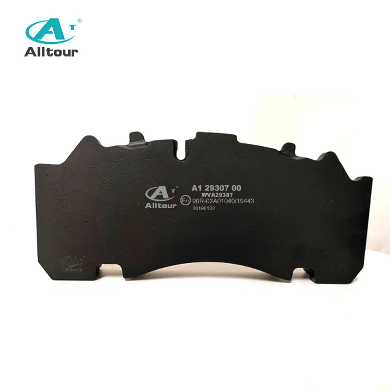 wva29307 brake pads wholesale for scania neoplan truck antos bus resistencia buena a alta stable friction coefficient