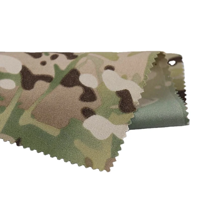 1000D 1050D Nylon MC Camouflage Oxford Fabric PU Coated Tactical Gear material 1000D Waterproof Cordura fabric