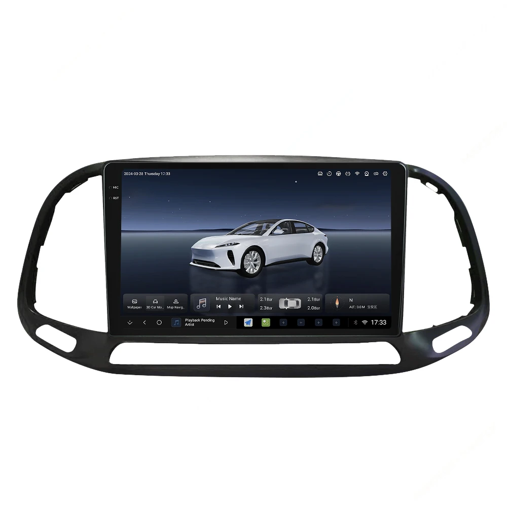 Автомагнитола DUDUUAUTO мультимедийный плеер навигатор автомагнитола Android для FIAT DOBLO 2015-2019