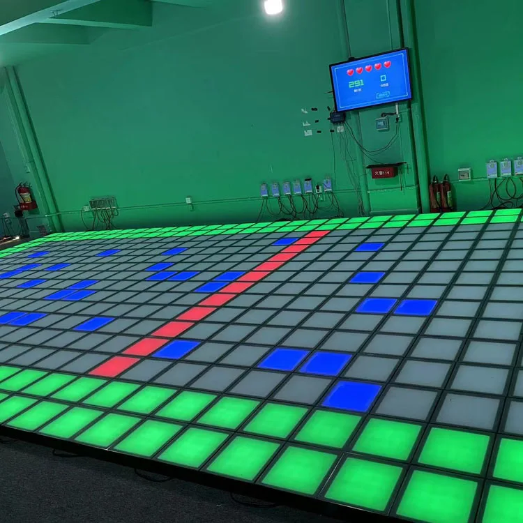 Activate Mega Grid Game Led Floor 25X25 30X30 With Programs Interactive Game Floor Tiles Kids