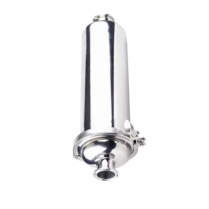 Нержавеющая сталь SS304 316 TriClamp концы пищевой прямой фильтр с металлическим фильтром