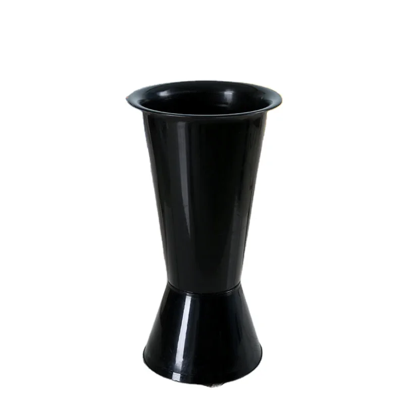 Fashion Plastic Round Detachable Flower Arrangement Home Decoration Flower Vase