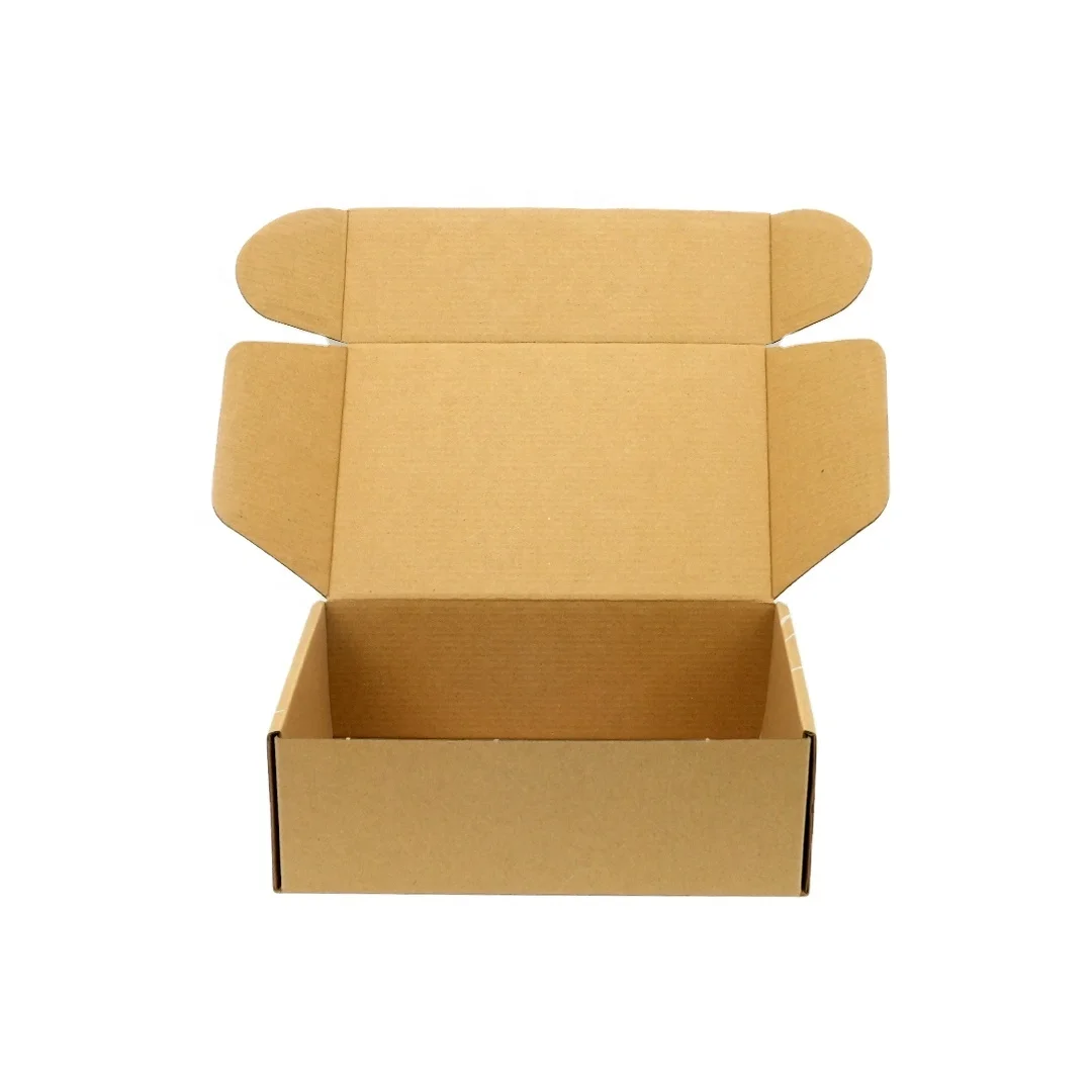 Customized Clothes Food Packing Kraft Paper Box Colorful Corrugated Cardboard Box Custom Packaging Cardboard Shipping Box