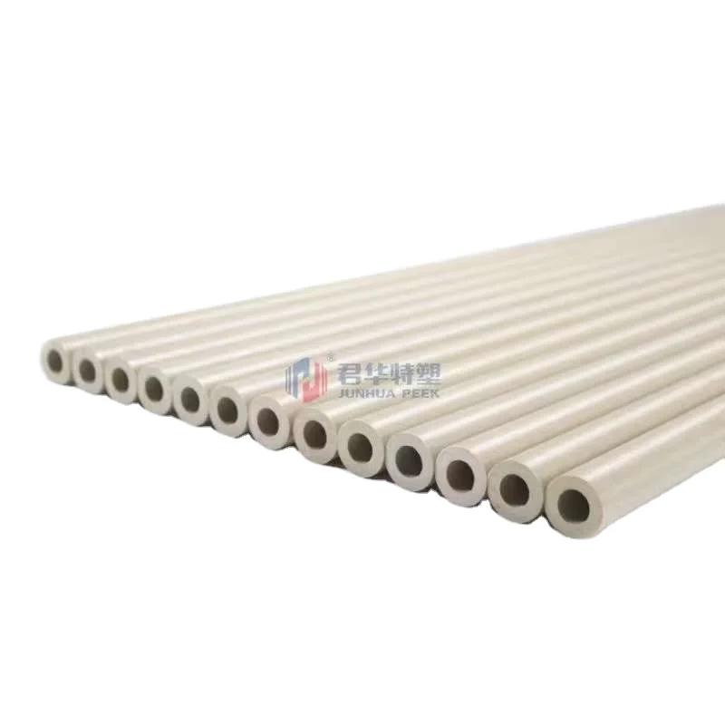 Factory plastic tubes at $110 per kilogram PEEK tubes