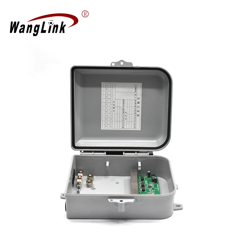 Wanglink Factory OEM Outdoor Weatherproof 8 10/100Mbps Port with 2 Gigabit Uplink Port Reverse PoE Switch