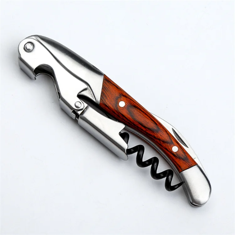 Manufacturers direct multi-functional wine wine opener solid wood opener seahorse wood wholesale